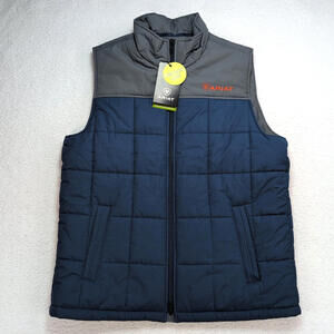 Ariat Conceal Carry Crius Insulated Vest Men's Large Blue New